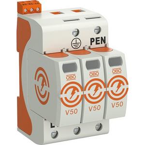 Kombi-Ableiter für Energietechnik - Kombiableiter V50 3-polig mit FS 280 V - 5093516