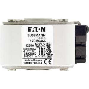 NH-Sicherungseinsatz - Sicherungseinsatz hohe Drehzahl 1250 A AC 690 V size 3 aR IEC UL - 170M6466