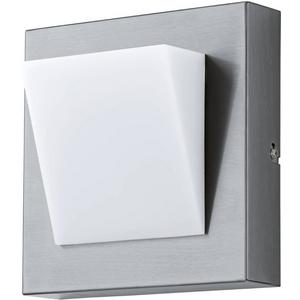 FR-Wandleuchten - Wandleuchte LED 1x3,7W 320lm warmweiß Edelstahl/weiss CALGARY 1 IP44 - 94114