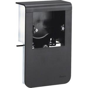Geräteträger für Sockelleistenkanal - Geräteträger universal design für UP-Geräte mit Rahmen zu SL 20x115mm schwarz - SL201159019011