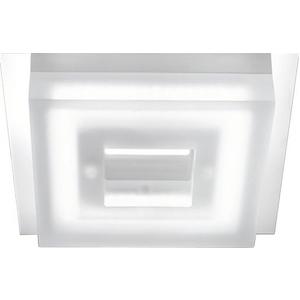 Downlights und Einbaustrahler - Einbauspot LED 6W 600lm 3000K quadratisch - STR 10-436 Chrom/EBL