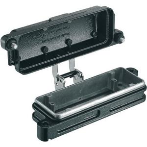 Gehäuse für Industriesteckverbinder - Anbaugehäuse 24 B Han HPR pulverbeschichtet - 09400240317