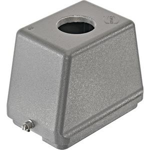 Gehäuse für Industriesteckverbinder - Tüllengehäuse 48 B Han B 1 x M40 Hohe Bauform Längsbügel - 19300480448