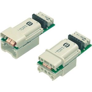 Kontakteinsatz für Industriesteckverbinder - Hybrid-Feldbussteckverbinder Stift 2 Kontakte 10 A 50 V - 09120062611
