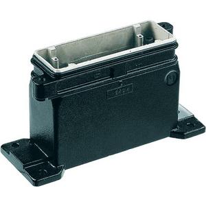 Gehäuse für Industriesteckverbinder - Sockelgehäuse 10 B Han HPR 1 x M20 pulverbeschichtet - 19400101260