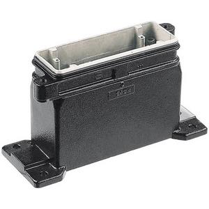 Gehäuse für Industriesteckverbinder - Sockelgehäuse 16 B Han HPR 1 x M32 pulverbeschichtet - 19400161262