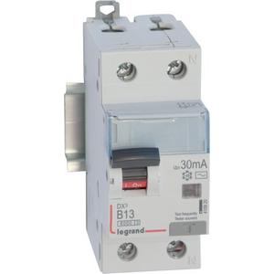 Kombination FI-Schalter/Leitungsschutzschalter - FI / LS Schutzschalter DX3 B 13 A 1-polig + N 6 kA 30 mA AC 230 V AC - 410920
