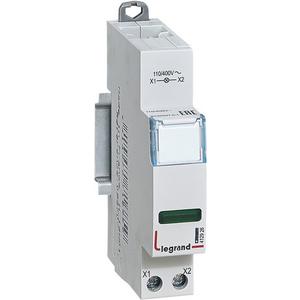 Leuchtmelder Reiheneinbau - LED - Meldeleuchte CX3 1-fach 110 / 400 V grün - 412926
