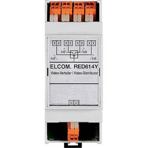 Zusatzgerät für Tür-/Videosprechanlage - Videoverteiler 4-fach 2Draht REG - RED614Y