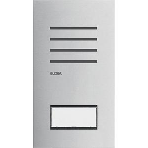 Klingeltableau - Türstation Audio 1/1 2 Draht Edelstahl matt ONE - REQ001Y