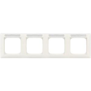 Abdeckrahmen - Abdeckrahmen 4-fach alpinweiß - Busch-balance SI - 2CKA001754A4551