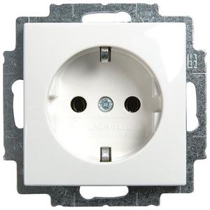 Steckdose - SCHUKO Steckdosen-Einsatz alpinweiß - balance SI - 2CKA002011A6232