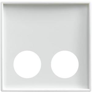 Zentralelement Klinikinstallation - Zentralscheibe Rufeinheit als Diagnostik-/Steckkontakt alpinweiß - balance SI - 2CKA001724A4352