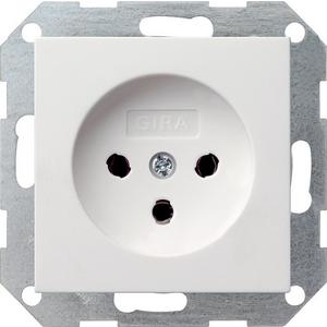 Steckdose - HNA-Steckdose 10 A 250 VAC für System 55 reinweiß - 047903