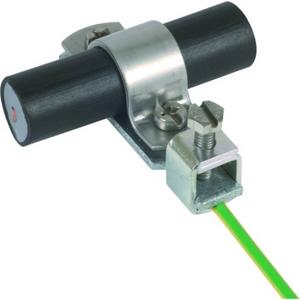 Zubehör für Erdung und Blitzschutz - PA-Klemme für HVI-Leitung St/tZn NIRO Ø 20mm A-Querschnitt 4 - 95 mm² - 405020