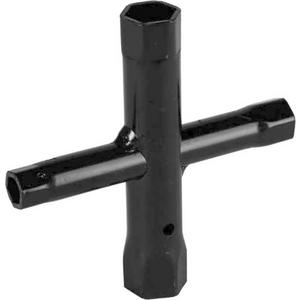 Zubehör für Erdung und Blitzschutz - Kreuzsteckschlüssel mit Schlüsselweiten 10 / 13 / 17 / 19 - 572000