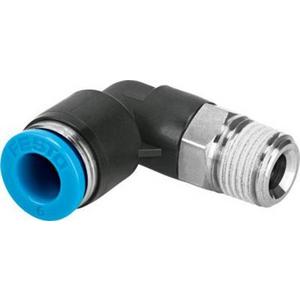 Pneumatische Leitungsverbindung - Quick Star L - Steckverschr. Standard Außengew. P1: 1/8 - P2: 4 mm - 153045