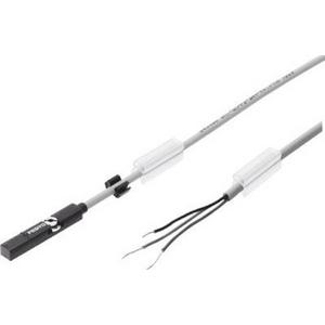 Magnetischer Näherungsschalter - SME Näherungsschalter Zylinder mit T-Nut 24V DC / 1S Kabel 5 m - 543863