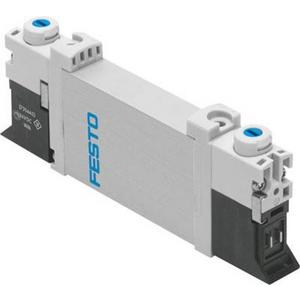 Pneumatische Wegeventile - Magnetventil 5/3 Wege geschlossen Flansch Ventilgröße B10 - 566492