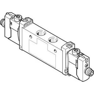 Pneumatische Wegeventile - Magnetventil 5/2 Wege bistabil G1/8 Ventilgröße L14 - 574230