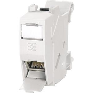Kommunikationsanschlussdose Kupfer - Tragschienen - Outlet Kupplung RJ45 - RJ45 IP 20 Kat. 6 - 8879050000