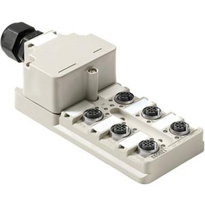 Passiver Sensor-/Aktor-Verteiler - SAI - Passiv Sensor / Aktor-Passiv - Verteiler M12 - 1701240000