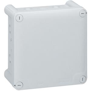 Dose, Gehäuse für Montage auf der Wand/Decke - Abzweigdose 130x130x74 H/B/T Plexo lichtgrau - 092034