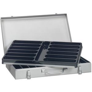 Werkzeugkoffer/-tasche leer - Aufbewahrungskoffer Metall leer für Bezeichnungssystem - 038200