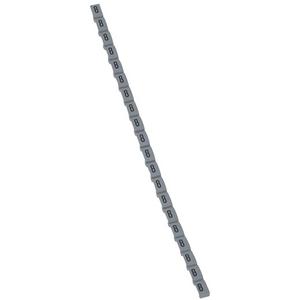Kabelmarkierungssystem - Etiketten Duplix grau Ziffer 8 - 038408