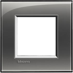 Abdeckrahmen - Light Rahmen Rauchgrau 2-Module - LNA4802KF
