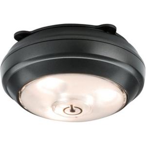Lichtleiste - ButtonLED Schrankleuchte Anthrazit 1x1W 3xAA Batterie Anthrazit - 70639
