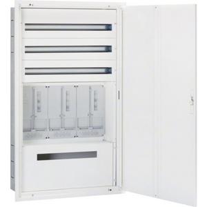 Zähler-Komplettschrank - Unterputz Zählerverteiler Tirol 3 Zählerplätze IP40 - ZW313F-T-006