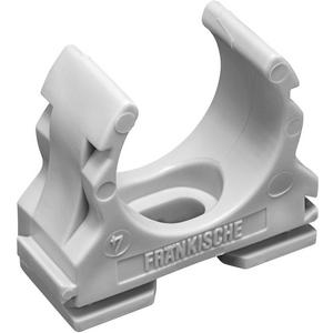 Rohrschelle - Kunststoff - Klemmschelle clipfix grau - 22573050