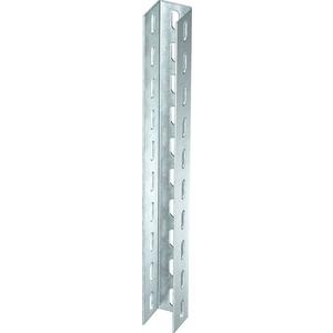 Stiel/Profilschiene - U-Stiel 3-seitig gelocht 50 x 50 x 500 St - 6340938