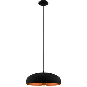 Pendelleuchte - Hängeleuchte 1xE27 60W schwarz/kupfer mOGANO 1 - 94605