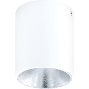 Anbauleuchten - LED Deckenleuchte 1x3,3W 3000K Ø 100 weiss/silber POLASSO - 94504