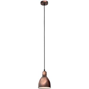 Pendelleuchte - Hängeleuchte 1xE27 60W kupfer-antik PRIDDY 1 - 49492