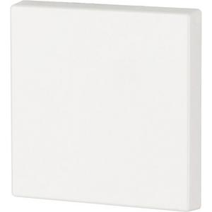 Abdeckung für Schalter, Taster, Dimmer, Jalousie - Bussystem Wippe 1-fach 1 / 0 verkehrsweiß glänzend 55 mm universal - 179601