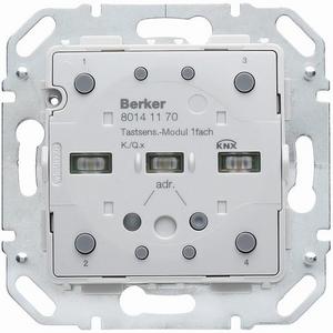 Tastsensoren KNX - Tastsensor-Modul 1-fach mit integriertem Busankoppler KNX K.1 - 80141170