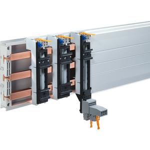 Sammelschienen-Adapter - OM-Adapter 25A 3-polig BxH 45x208mm 2TS Tragrahmen (60 mm) - 9340910