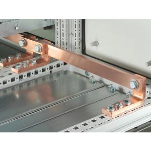 Erdungsschiene für Verteiler - Sammelschiene E-Cu 30x10 mm L=765 mm - 9661380