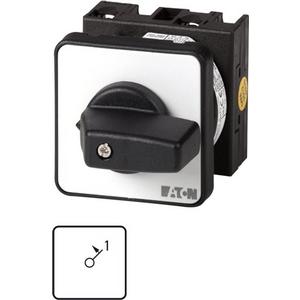 Steuerschalter - Steuerschalter 1-polig Iu = 20 A Frontschild: I<1 45° tastend Einbau - 086317
