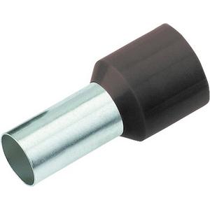 Aderendhülse - Aderendhülse 6 mm² x 12 mm schwarz isoliert - 182210