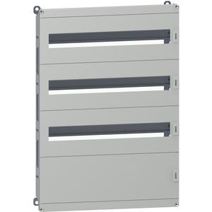 Verteilerfeld für Installationsverteiler - Modularer Rahmen DLM-Typ für Gehäuse SPACIAL WM 66 Module H700xB500mm. - NSYDLM66