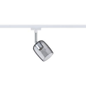 Stromschienenstrahler - URail Spot Blossom max. 1x10W G9 Weiß/Grau transparent 230V - 95344