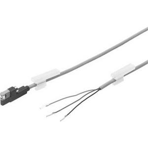 Zubehör für pneumatische Anlagen / Anlagenteile - SMT Näherungsschalter Zylinder mit Rundnut 24V DC / 1S Kabel 2,5 m - 547862