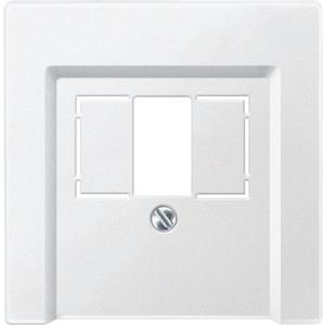 Kommunikationstechnik - Zentralplatte für TAE/Audio/USB polarweiß - 297919
