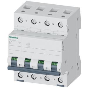 Leitungsschutzschalter - LS-Schalter 400V 10kA 4P C 3A - 5SL4403-7