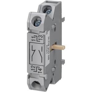 Zubehör für Niederspannungs-Schalttechnik - Hilfsschalter 1S+1Ö mit vergoldeten Kontakten links und/oder rechts an - 3LD9200-5BF