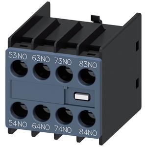 Hilfsschalterblock - Hilfsschalterblock 4S, stromb.: 1S, 1S, 1S, 1S - 3RH2911-1XA40-0MA0